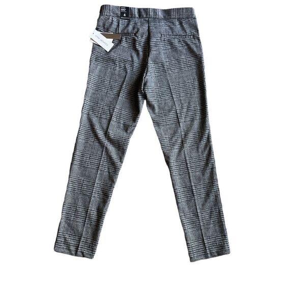 AMANDA + CHELSEA Ankle pant Black and Gray Size 4 - Picture 10 of 12